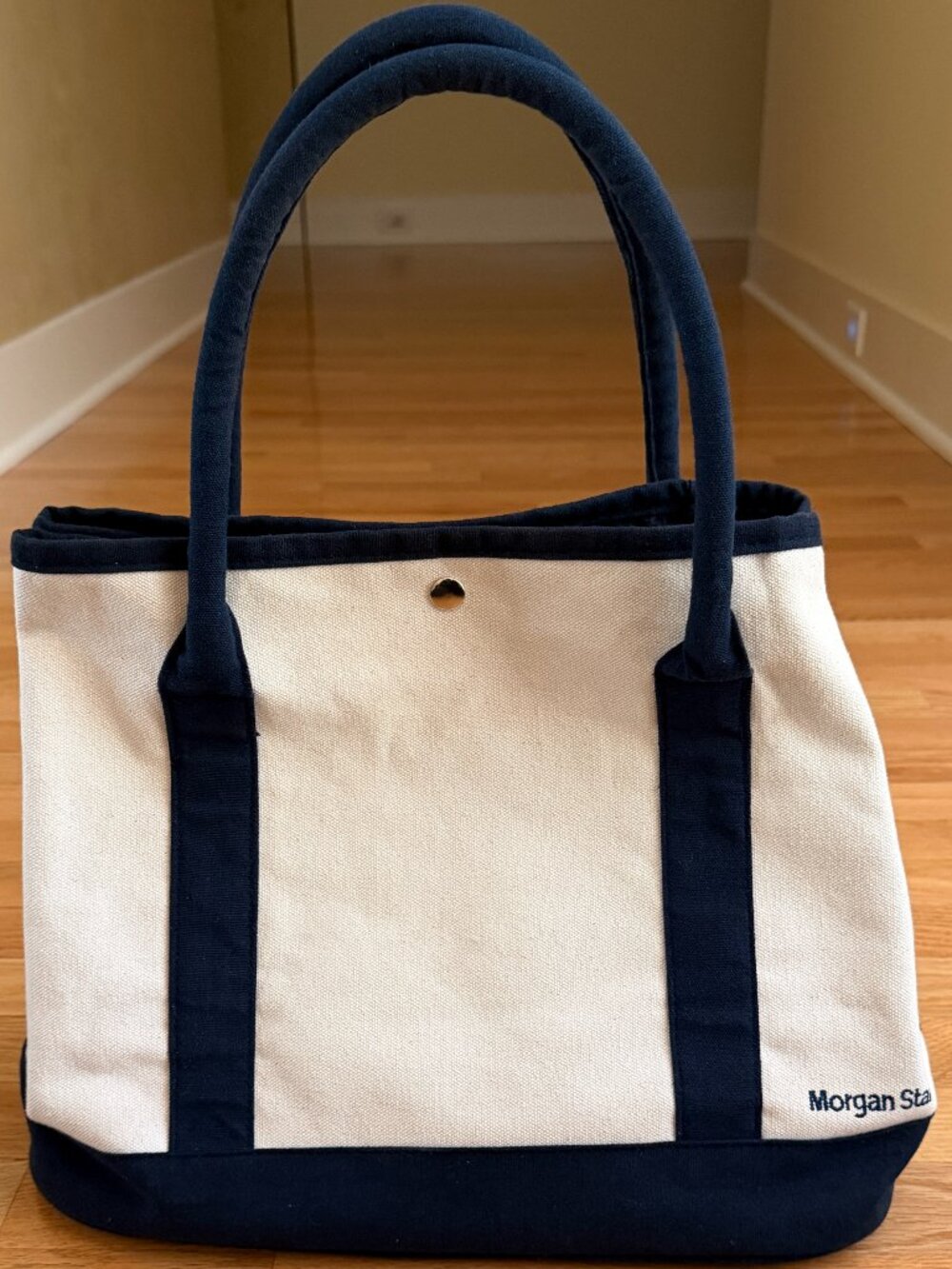 Scarborough & Tweed Morgan Stanley Cotton Canvas Tote Bag